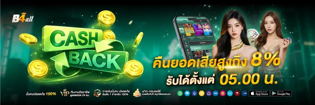สล็อตออนไลน์ B4ALL รวมเกมสล็อตเว็บตรงแตกง่ายจากทุกค่าย